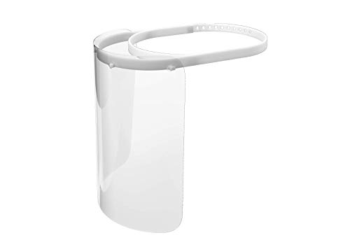 Mascara de Proteção, 186 X 180 X 240 Mm, Brinox, Brinox, Branco e Trasnparente, 186 X 180 X 240 Mm