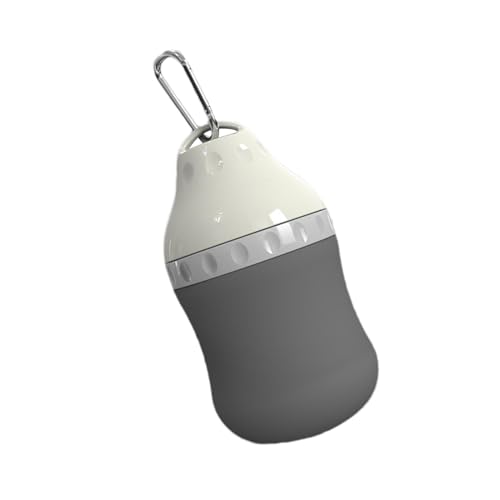 Botella de agua para perros   Botella de agua para mascotas, hervidor de agua para perros | Botella de agua portátil para mascotas con carabinador, 400 ml Buen sellado para mascotas
