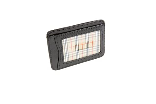 Men's Wallet Ultra-Thin RFID Front Pocket Outer ID Black4