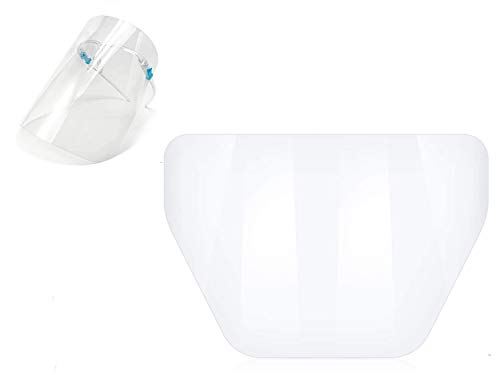 10 Pieces Transparent Replacement Shields Clear Visors For Goggle Face Shields Replacement Parts