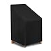 GARPROVM Funda para Sillas Apilables Funda Sillas Apiladas Jardín Impermeable Oxford Resistente 64x64x120/70cm