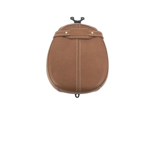 Disfruta de rutas en moto con el cojín de asiento trasero de cuero para Indian Scout