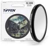 Tiffen 58mm Circular Polarizer Glass Filter (Black)