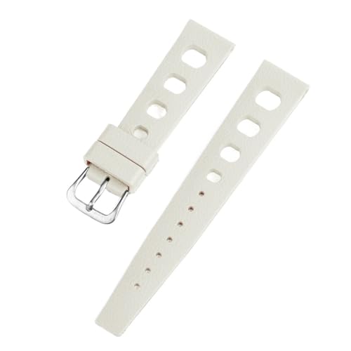 [X] gsJtbfSXgbv KOris S-eiko Citizen NCbN[XEHb`oh 20mm 22mm FKM gsJXgbv X}[gEHb`Xgbv vXgbv(White,20mm)