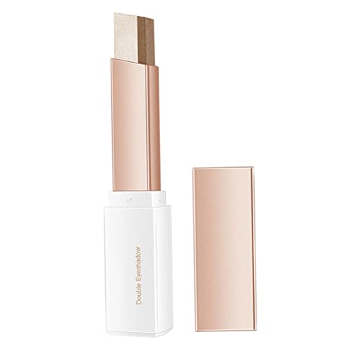 Stick de sombra de ojos de doble color 2 en 1 Gradiente Sombra de sombras de ojos brillantes MAQUILLO DE OJO 2.5G Estilo2 ...