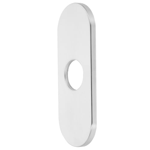 Angoily Tapa Decorativa del Grifo Grifos Baño Área Girar Decoración De La Cocina Tapón del Fregadero De La Cocina Almohadilla Colador Drenar Hundir Cesta Malla Agua Silver Acero Inoxidable