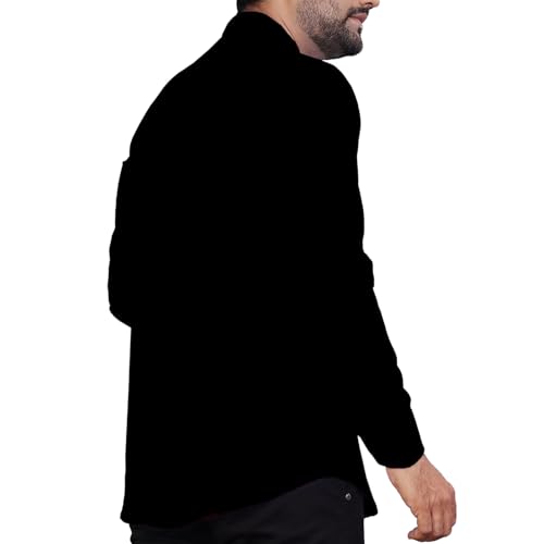 Image of Univibe Men's Slim Fit Full Sleeve Spread Collar Cotton Blend Shirt for Men and Boys