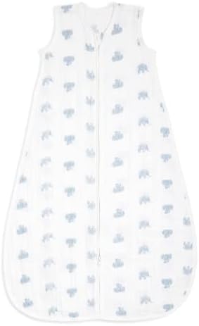 aden + anais Baby Sleeping Bag, Wearable Swaddle Blanket for Girls & Boys, Newborn Sleep Sack, Breathable & Lightweight