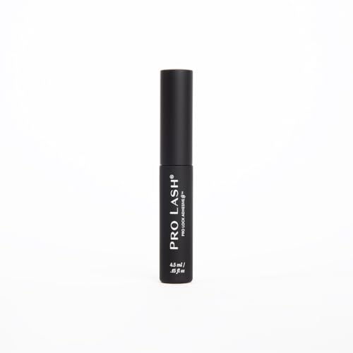 Pro Lash | Pro Lock Lash Adhesive | Extra Strong False Eyelash Extension Bonding Glue | Waterproof | Provides Up to 10 Day Hold When Paired with Pro Lash Lashes | 4.5mL