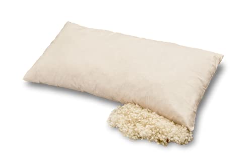 Las almohadas hechas de algodón orgánico y lana orgánica, Baumberger, Kissengröße:40x60