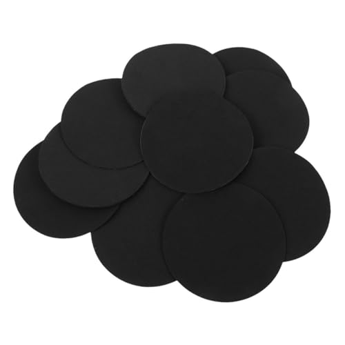 FOYTOKI Almohadillas Antivibración para Ventilador de Escritorio Esponja Insonorizante Redonda 120Mm 10 Piezas Amortiguadoras de Vibraciones y Absorción de Ruido para Uso Doméstico y