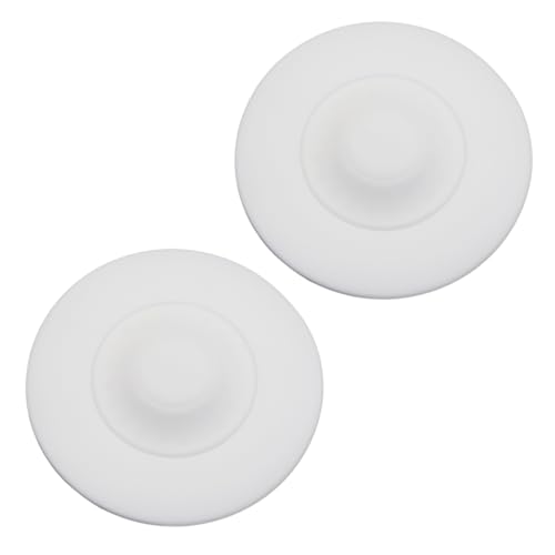2 Tapones universales para Fregadero de baño, tapón de desagüe de Silicona, tapón de desagüe de Ducha, Tapones para bañera, Filtro de Fregadero de Cocina, Tapones de desagüe multifuncionales para