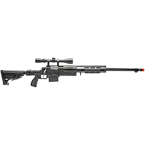 460 FPS Airsoft Sniper Rifle with 3-9x40 Scope Cover
