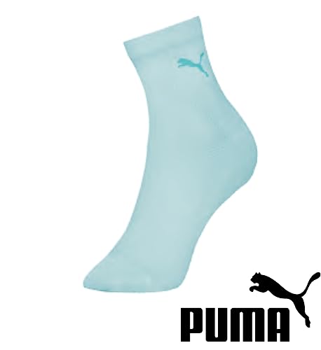 Kit 3X Pares Meia Feminina Cano Médio Ref 4740 Cor Rosa/Piscina/Lilás - Puma