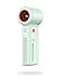 Produktbild Warmco Mini Ventilator Handventilator [15 Stunden Maximale] 5000mAh Handventilator Akku Aufladbar für Damen und Herren Reisen Camping Outdoor (Grün)