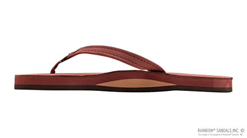 Image of Rainbow Sandals Women's Single Layer Leather Sandal Narrow Strap