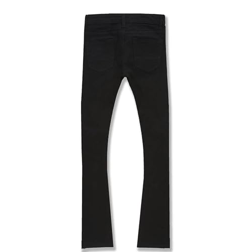 Stacked Clean Jeans in Jet Black by Jordan Craig2