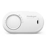 FireAngel Carbon Monoxide Detector 10-Year Life Sealed Battery - FA3820 Carbon Monoxide Alarm for Home and Holiday - Portable CO Alarm - Travel Carbon Monoxide Detector and Monitor - White