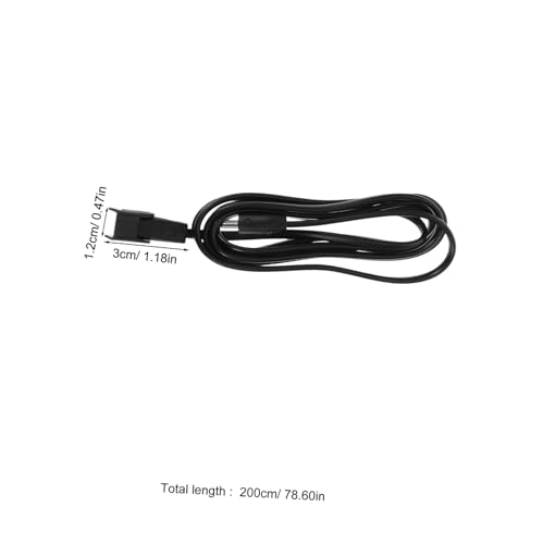 Sillón reclinable eléctrico cable de alimentación de plástico negro Mipcase de uso conveniente 3