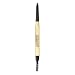 Winky Lux Uni-Brow Universal Eyebrow Pencil, Brow Pencil with Duel Tip to Precisely Fill and Fluff Eyebrows, Universally Flattering Tint for Dark Brown and Blonde Hair