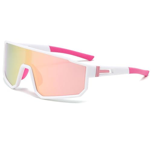 Juego de 4 gafas de sol deportivas con protección UV400, gafas de ciclismo para hombre y mujer, resistentes al viento y al polvo, para actividades al aire libre como ciclismo y rave
