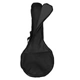 EXQUIMEUBLE Mandolinentasche Tragbar Gepolsterter Rucksack für Mandoline...