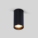 BARCELONA LED Aplique de techo Negro Sandy – Lámpara moderna y elegante para...