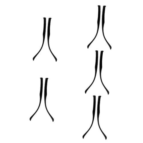 Ipetboom 5 Pairs Glasses Arm Replacement Eyeglasses Replacement Parts Simple Structure Comfort Fit