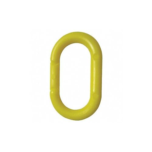 Chain Link, 2 in, Yellow, PE, PK36