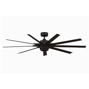Fanimation MAD8152DZW Indoor/Outdoor Custom Ceiling Fan Motor-Dark Bronze, with LED, Light Kit Fanimation MAD8152DZW IndoorOutdoor Custom Ceiling Fan Motor Dark Bronze with LED Light Kit