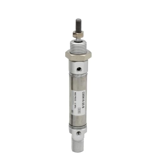 Minicilindro neumático C85 estándar de doble efecto con vástago simple 2