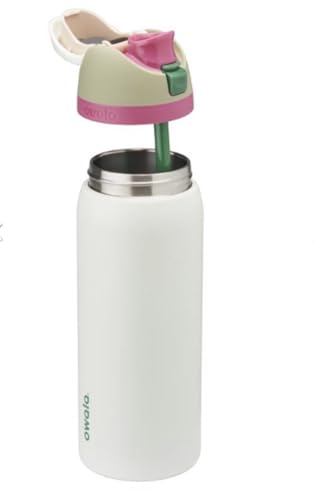 Image of Owala FreeSip Insulated Stainless Steel Water Bottle with Straw, BPA-Free Sports Water Bottle, Great for Travel, 32 Oz, Alpine Sport