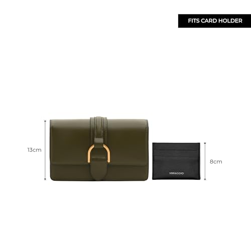 Image of Miraggio Penoii Cross Body Sling Bag For Women With Adjustable & Detachable Strap | Gift Item For Women