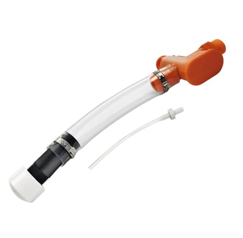 Racing VP Fuel Jug Hose Premium Racing Fuels 33320 Trigger Hose Fuel Filler Jug Hosewith Ball Valve Shut Hose Suitable for 3/5/5.5 Gallon Jugs Perfect for LC2 Jugs Gas Can Hoses Replacement Racing Jug Hose VP Gas Can Nozzl