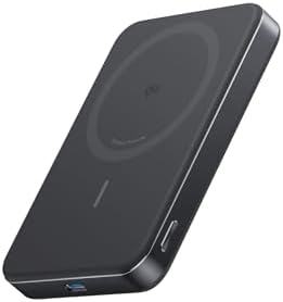 Anker MagGo Power Bank (10000mAh, Slim) Qi2認証 ワイヤレス充電 最大出力15W マグセ...