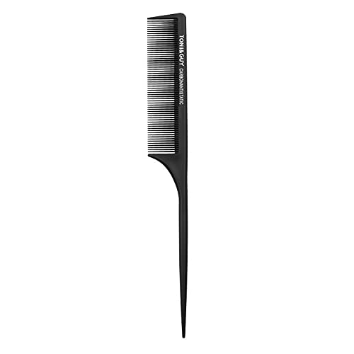 ACTIVESHOP Toni&Guy Haarcomb Carbon Antistatic 06600 Negro Unisex Adultos Personas conscientes del cuidado del cabello
