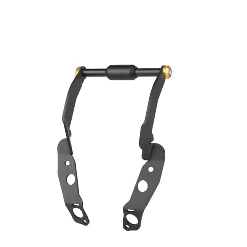 Support navigation GPS Tiger 900 2024 jaune : support de téléphone - 2