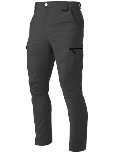 Men's Lightweight Water Resistant Hiking Cargo Pants