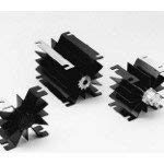 Heat Sink, Extruded, for Power Semiconductors, 3.33 °C/W, 50.8 mm, 50.8 mm, 38.1 mm