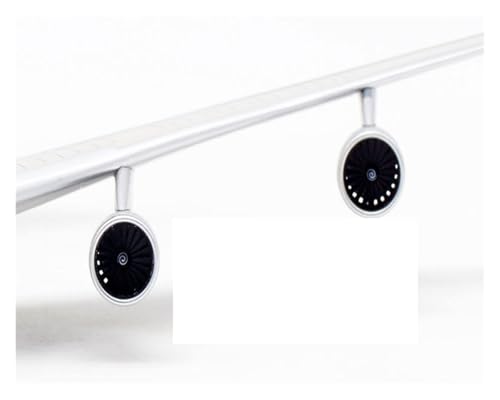 Modelo de microavión de aleación B47SP escala 1:200 kit de construcción con tren orientable frontal 6