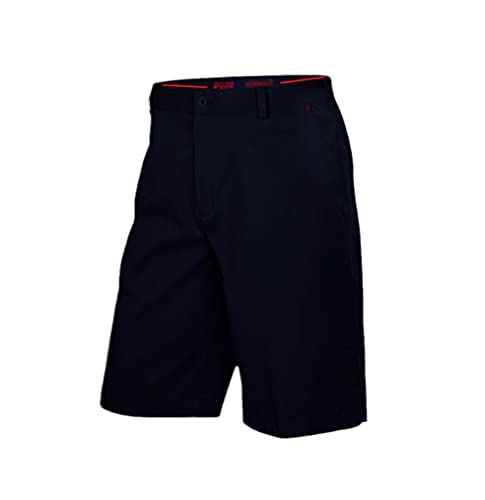 Short de golf homme bleu marine pour l'été parcours et club-house taille S
