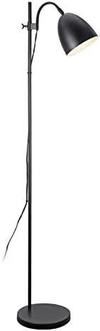 Aspen Creative 42002-01-1, Floor Lamp, Matte Black Finish, Size: 14-5/8" L x 9-7/8" W x 61-7/8" H, E26 Socket, Bulb Not Included image 5