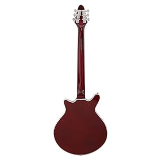 B May Queen Rouge spécial : réplique de guitare miniature - Les Beatles, Paul McCartney, John Lennon, RIngo Starr, George Harrison B May Queen Rouge spécial : réplique de guitare miniature – Image 3