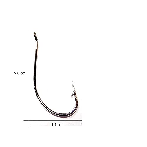 Kit 150 Anzol Marine Sports Maruseigo Nickel - 14, 16 E 18