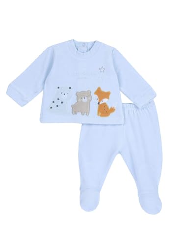 Chicco Completi Blu habit bébé facile à enfiler pour changer les couches