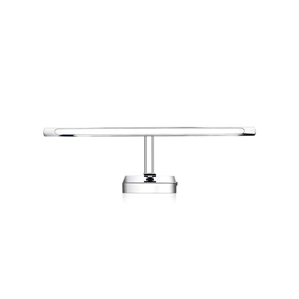 Bonlux LED Spiegelleuchte Badezimmer, Neutralweiß 4000K 8W 800lm Badleuchte, 430mm Schminklampe Badlampe IP45… – Bild 8