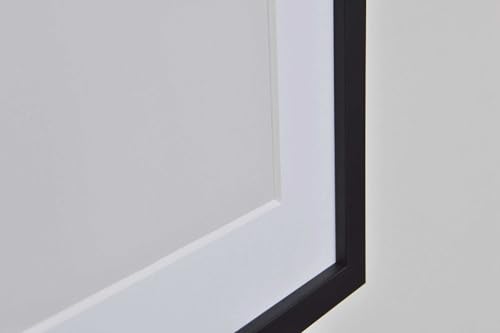 nielsen Conservation Passepartout Karton 1,5 mm | Außenformat 24x30 cm für Bildformat 15x20 cm | Reinweiß (hellweiß) | glatte Oberfläche