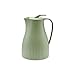 Thermal Coffee Caith Herbata Pot Garnek izolacyjny z szklaną liniową termos butelkę Camping Thermos Butelka izolowana karafka na herbatę, wodę, kawę, mrożone napoje Garnek izolacji (Color : Green)