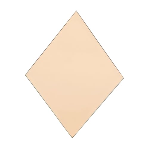 House Doctor, Spiegel, Diamond, Rosa, b: 16 cm, h: 22 cm, Rose, Standard