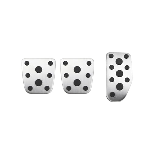 Manual Pedal Tapones Para Toyota Para Yaris 2017+ Para Vios FS 2014+ Acelerador AT MT Pedales Coche Freno Cubierta Pedal Antideslizante Reposapiés Juego(MT)